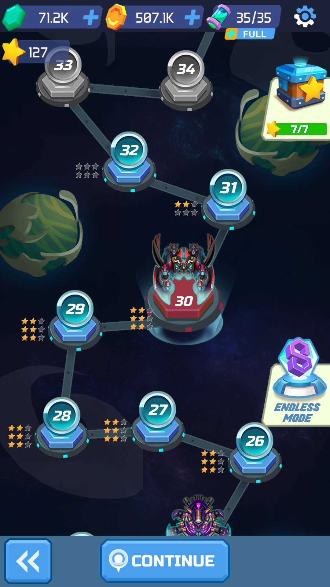 GalaxyPirates - space shooting screenshot